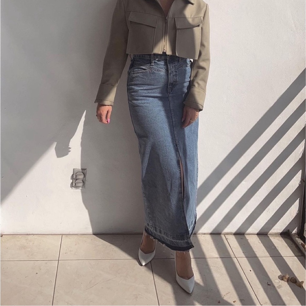 Mango maxi skirt